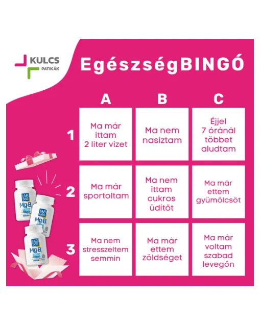 Játssz, és nyerj az Egészségbingón!